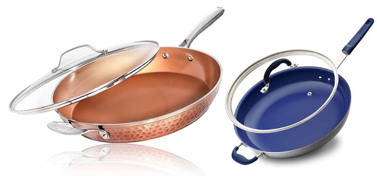 best 14-inch nonstick frying pan with lid