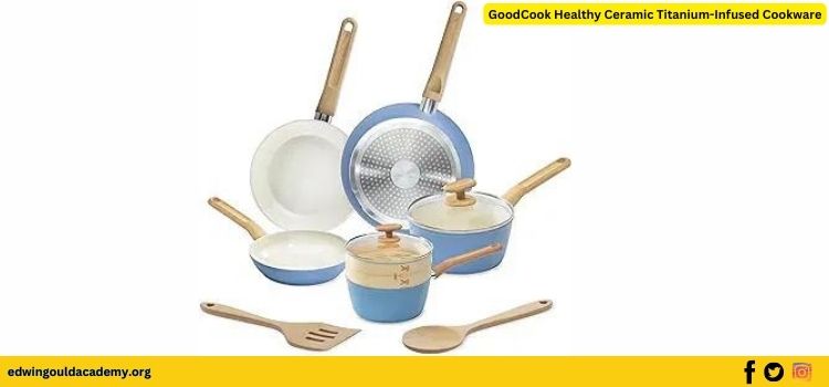GoodCook Healthy Ceramic Titanium-Infused Cookware