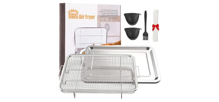 1 Air Fryer Basket for Oven 15.5 x 11.6