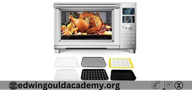 7 Nuwave Bravo Air Fryer Toaster Oven Combo, 12-in-1 Smart Convection Ovens